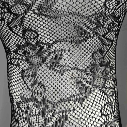 Men Lace Jumpsuit Sexy Corset See-through One-Piece Bodysuit Bra Underwear Sissy - Picture 5 of 10