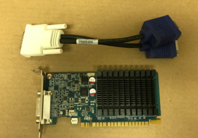 Dell Optiplex 960 980 990 SFF Low-Profile Dual VGA Monitors Video