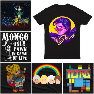 80er Vintage TV Shows Fan cooles Geschenk Unisex Herren Damen Oversize T-Shirt #M#P1#PR