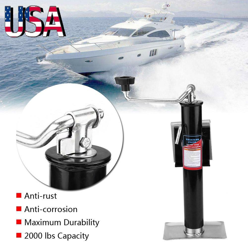 Telescopic Screw Jack Prop Stand Trailer Drop Stand Leveling 800kg