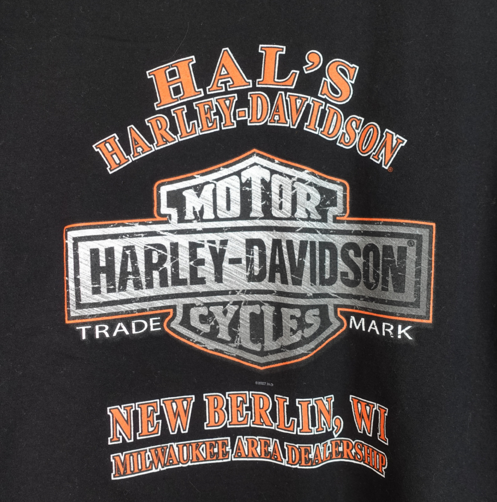 HarleyDavidson Double Sided New Berlin Black T Shir… Gem