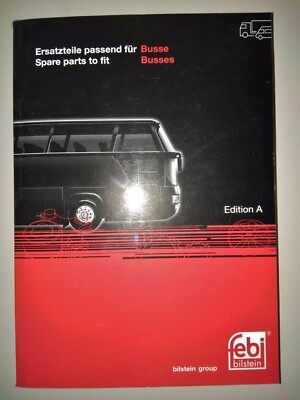 Febi Katalog Ersatzteile für Busse - Edition A - Original!