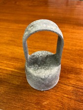 1 5/8'' x 1 3/8'' Galvanized Steel Loop Caps for Chanlink Fence 40 pieces 