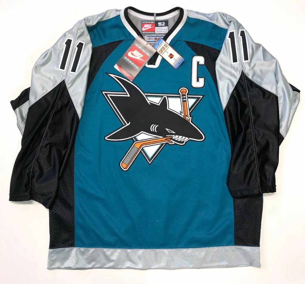 Authentic New San Jose Sharks Jersey