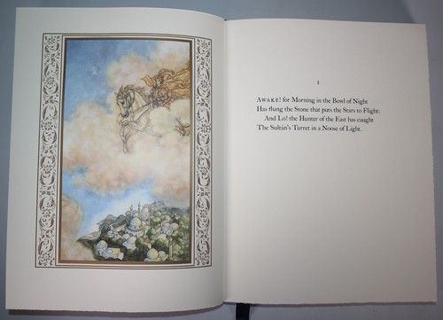 2009 Rubaiyat Omar Khayyam Astronomer Poet SIGNED by Illustrator Folio Society - Picture 15 of 24