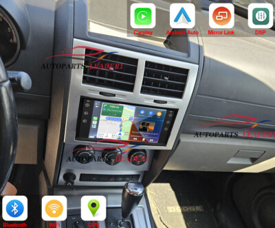 For Dodge Nitro 2007-2012 CarPlay Android 13.0 Car Stereo Radio WiFi GPS SWC