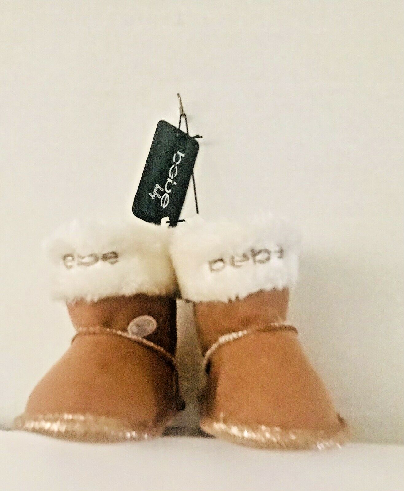 New Bebe Baby Boots size 3 6-9 Months 
