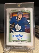 2017 UD Goodwin Champions Certified Diamond Dealer Auto #CDDMM Mitch Marner