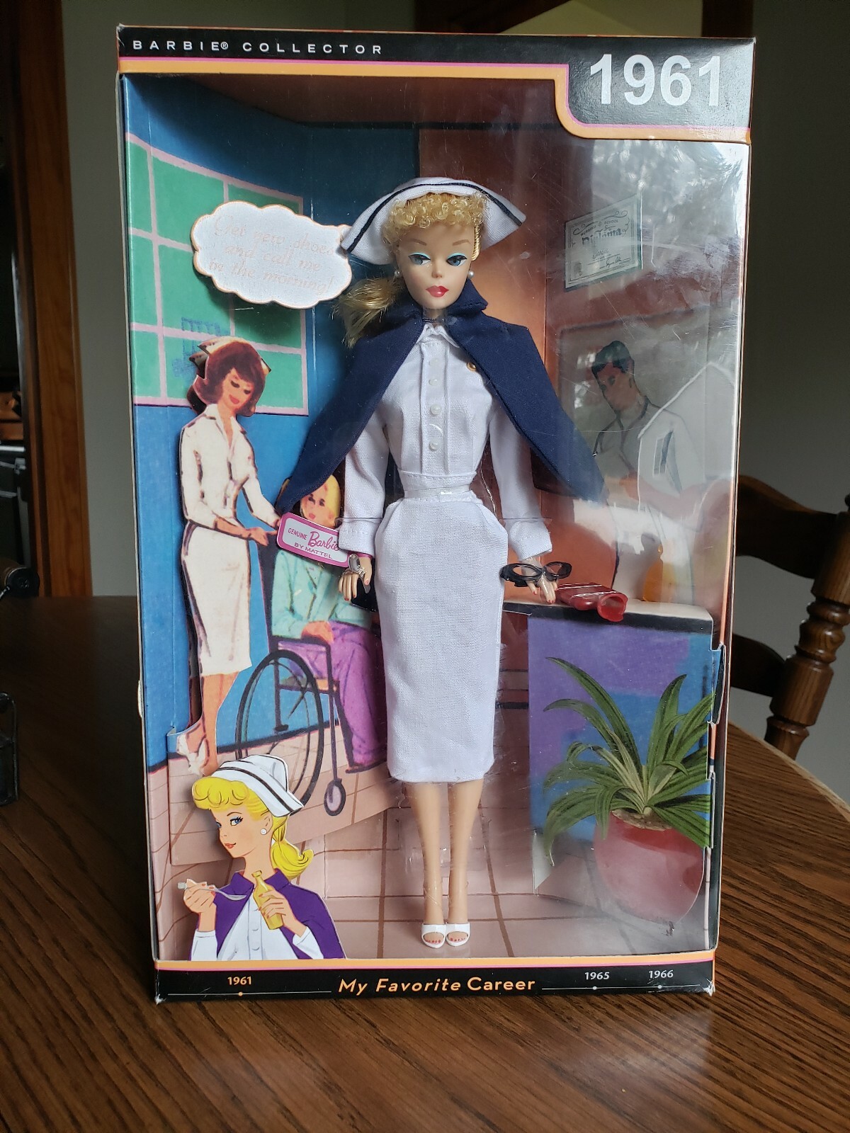 nurse barbie 1961