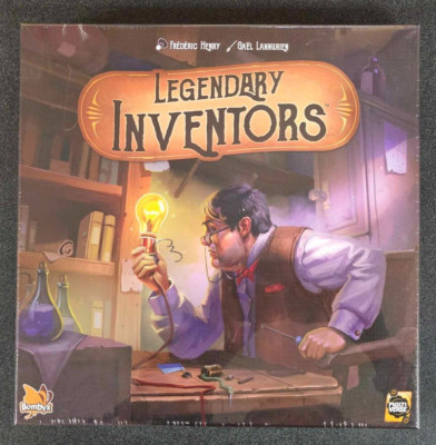 Asmodee: Legendary Inventors Board Game -  New/Sealed - Free Shipping!
