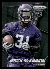 2014 Panini Prizm #210 Jerick McKinnon Rookie Minnesota Vikings