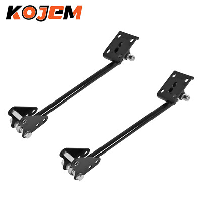 Steel Rear Traction Bar Kit For Chevy / GMC C10 C15 Axle Flipped Truck 1973-1987