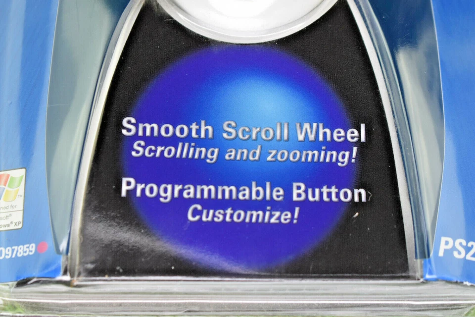 GE Scroll Mouse for PCs. Programmable Wheel Button IBM or PC Compatible PS2 - Image 2 of 4