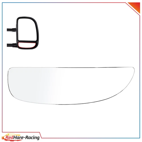 Lower Towing Mirror Glass Right Side RH Fits Ford F250 F350 Super Duty 99-07