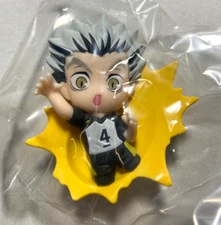 TakaraTomyArt Buchimasu Haikyuu Bokuto Kotarou Relief Figure Magnet 2