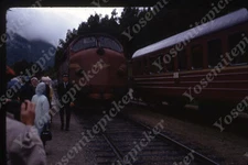 sl84 Original slide 1973  Railroad Train Denmark Locomotive NSB 3630 202a