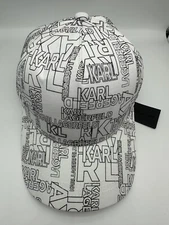 Karl Lagerfeld Unisex Adjustable Baseball Cap One Size, Iconic Logo, Stylish Fit