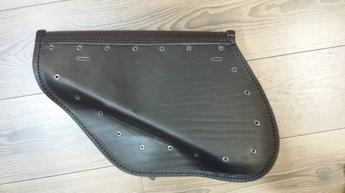 RIGHT SIDE SADDLE BAG  FOR HARLEY DAVIDSON  DYNA FAT BOB ITALIAN QUALITY - Picture 4 of 5