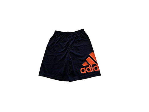 NEW WITH TAG Adidas Boys Logo Navy Athletic Shorts Size 5 Basketball Running