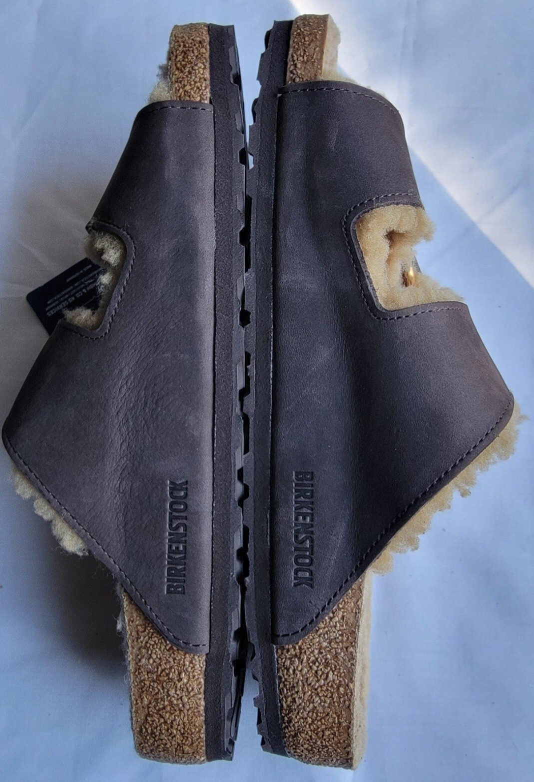 Arizona Bold Shearling Color Espresso Leather cipő oldalnézet