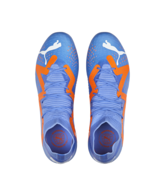 PUMA FUTURE PRO FG/AG Mens Size 13 Soccer Cleats Blue White/Orange 107171-01 New PUMA Future Pro FG/AG Blue White Orange 107171-01 Men main image 4