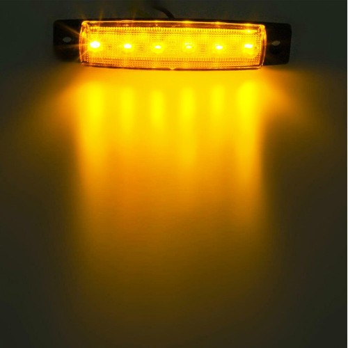 10 Pods Amber LED Rock Crawling Light Offroad Truck UTV ATV Underbody Lights EOD - Picture 6 of 7