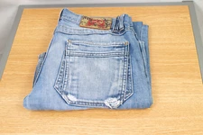 Lee Cooper Jeans Gold Denim Bootcut 30 X 29 Men's Jeans Button Fly Hemmed