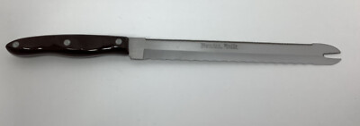 Wonder Knife Double Sided Serrated Blade Bakelite Handle Full Tang Japan Vintage