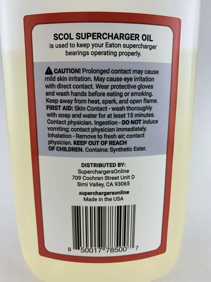 Kit de cambio de aceite de sobrealimentador OEM Pontiac Buick Chevrolet Cadillac M90 M62 M122 Foto 3 de 3