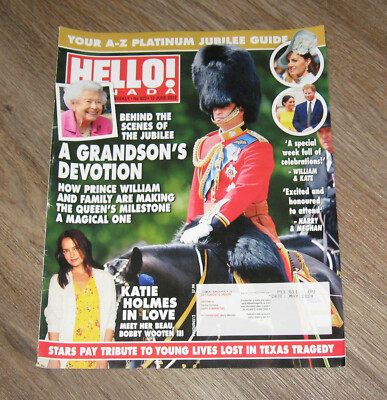 Hello Canada mag Kate Middleton KATIE HOLMES Ray Liotta ELSA Pataky COREY Hart
