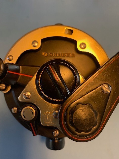VINTAGE SHIMANO TRITON TROLLING SERIES 30 LEVER DRAG FISHING REEL