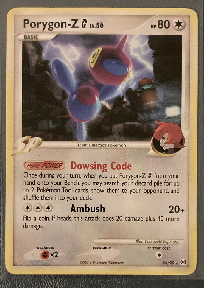 2009 Pokemon Porygon-Z SP 26/99-SEE PICS FOR CONDITION