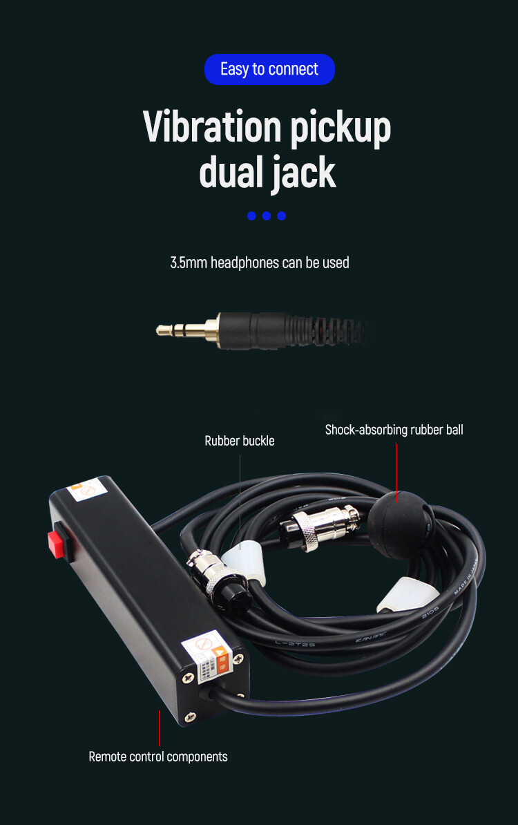 Water Pipe Leak Detector Locator Underground Water Pipe Leak Detector Instrument