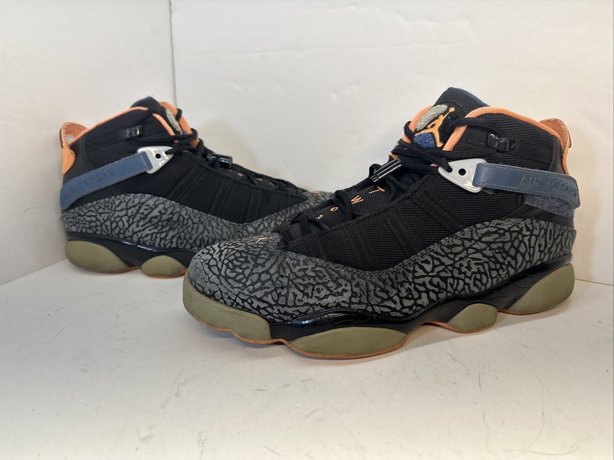 Nike Air Jordan 6 Rings 'Elephant' 322992-025 Atomic Orange