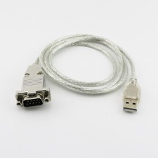 USB to RS232 Serial 9 Pin DB9 COM Port Metal shell Cable Adapter Convertor 3ft
