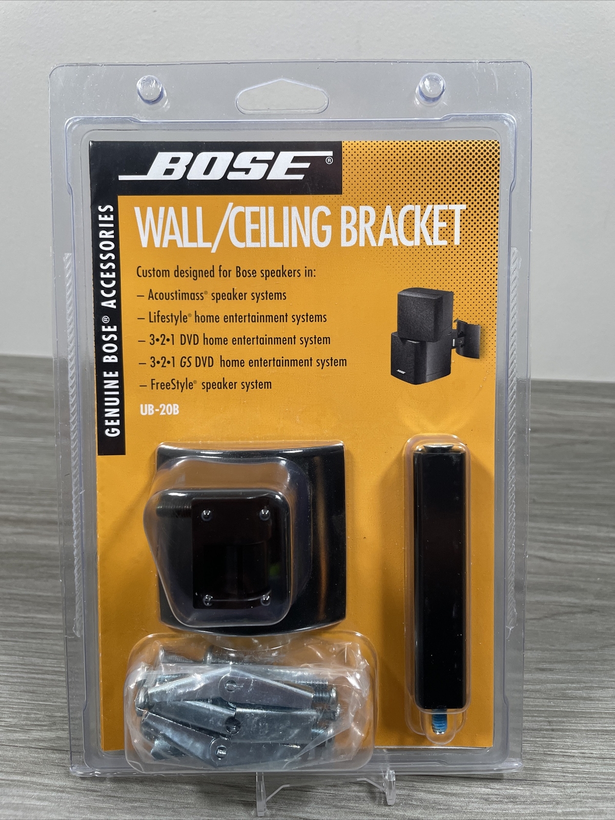 New Bose UB20B Wall / Ceiling Bracket Speaker Mount Black NEW