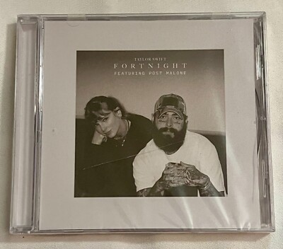 TAYLOR SWIFT ''Fortnight'' (Featuring POST MALONE) CD Single New/Cracked Case
