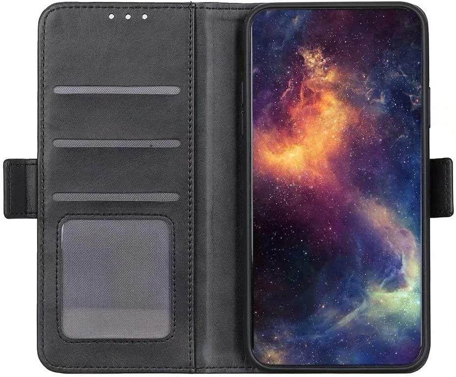 Handy Klapp Schutzhülle Flip Case Cover Tasche Klapphülle Magnet Wallet Cover - Bild 2 von 4