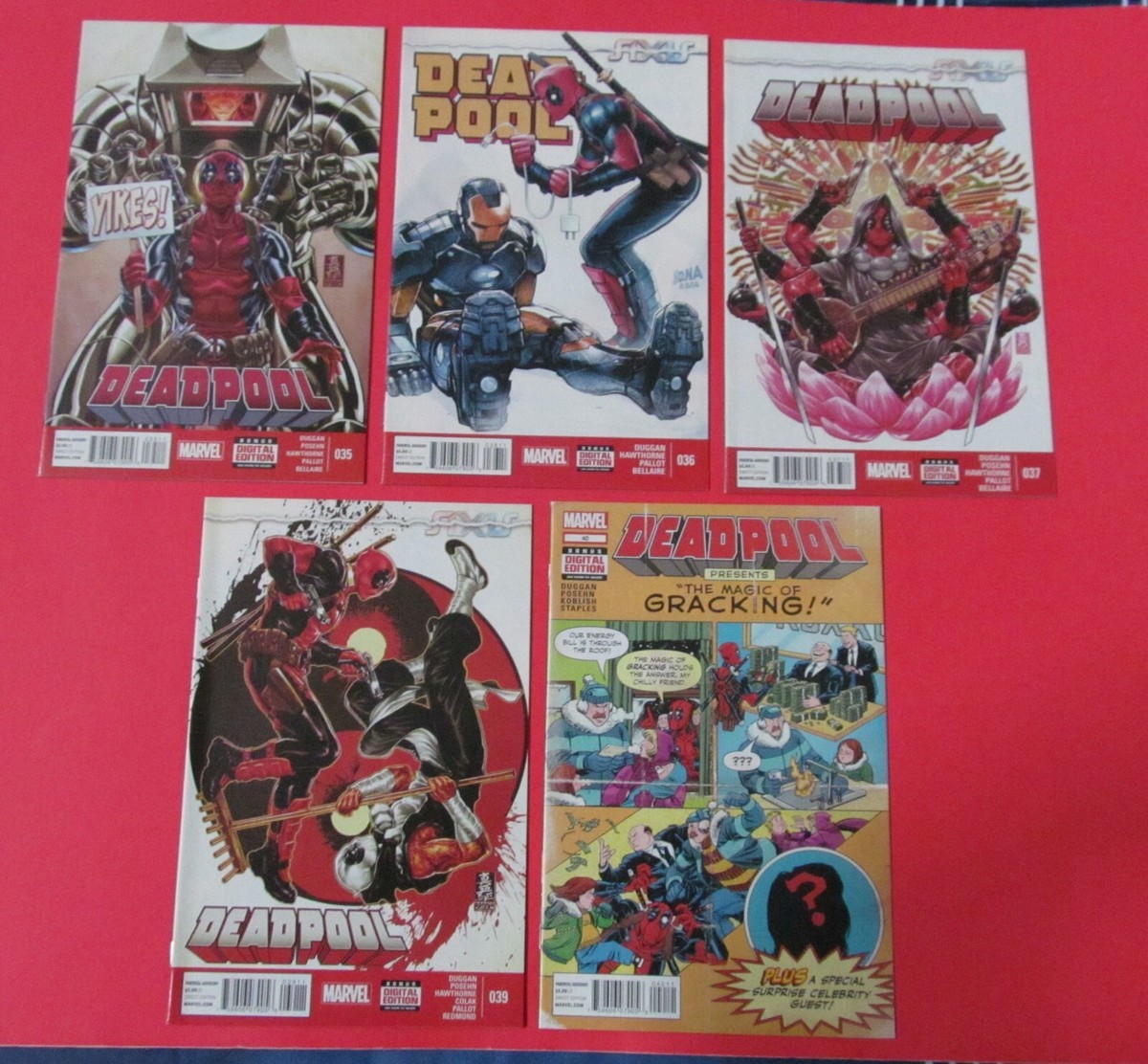 Deadpool #35 36 37 39 40 - Marvel 2014 - Li'l Zenpool