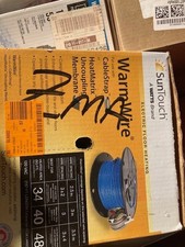 SunTouch WarmWire Radiant Electric Floor Heating Wire 120-Volt, 157 foot length