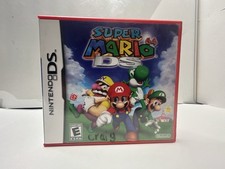 Super Mario 64 DS Nintendo DS Case Instruction Manual and Inserts ONLY NO GAME