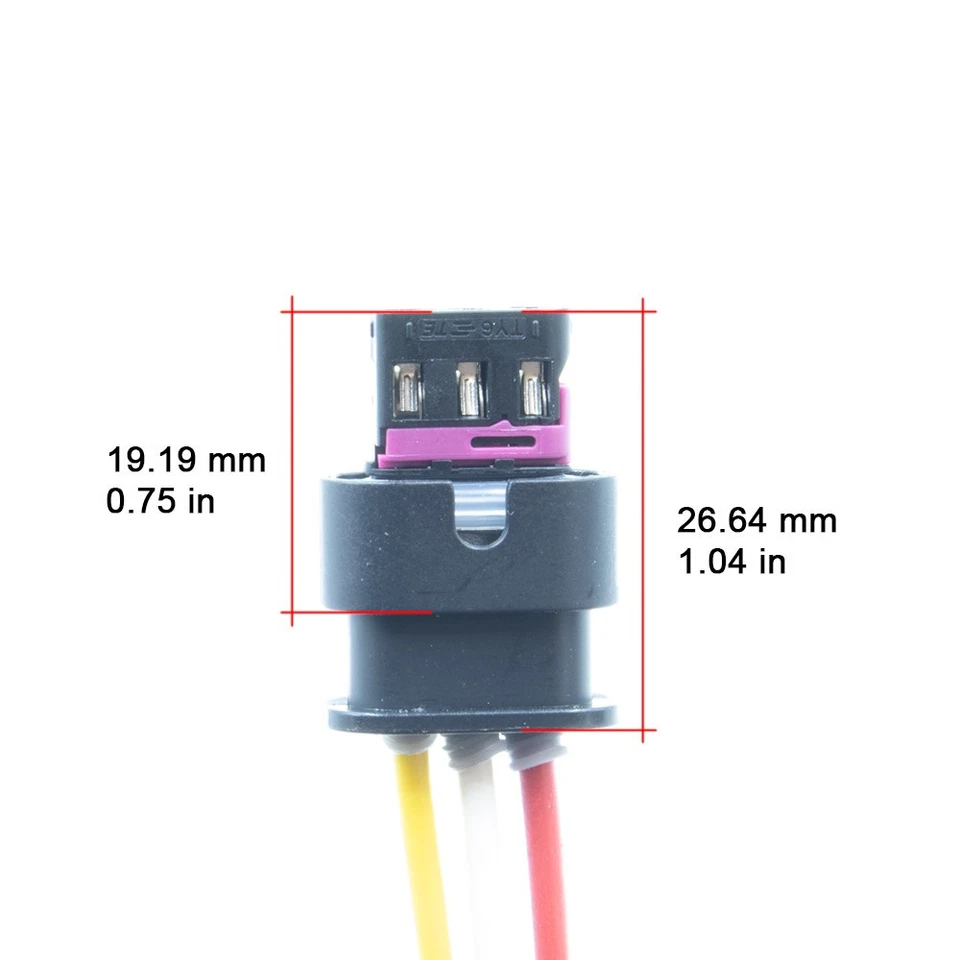 Conector sensor posición cigüeñal Dodge Viper. 2005-2017. 5033307AA Foto 4 de 4