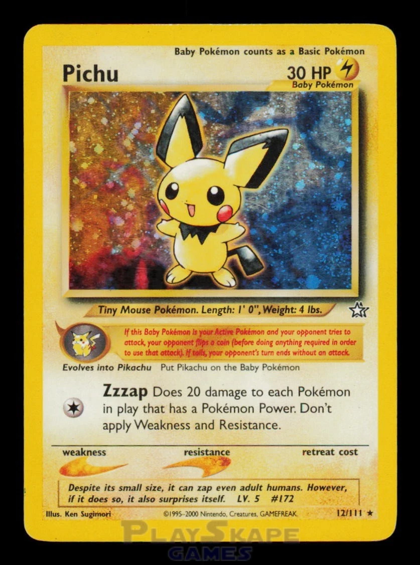 Pichu Pokemon Card for sale | eBay UK