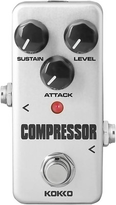 Compressor Guitar Pedal, Mini Effect Processor Fully Analog Circuit Universal fo