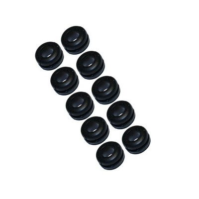 10 Stück Gummitülle Kabeldurchführung 8mm Bohrung 5mm Innen 1,5mm Blech Tülle