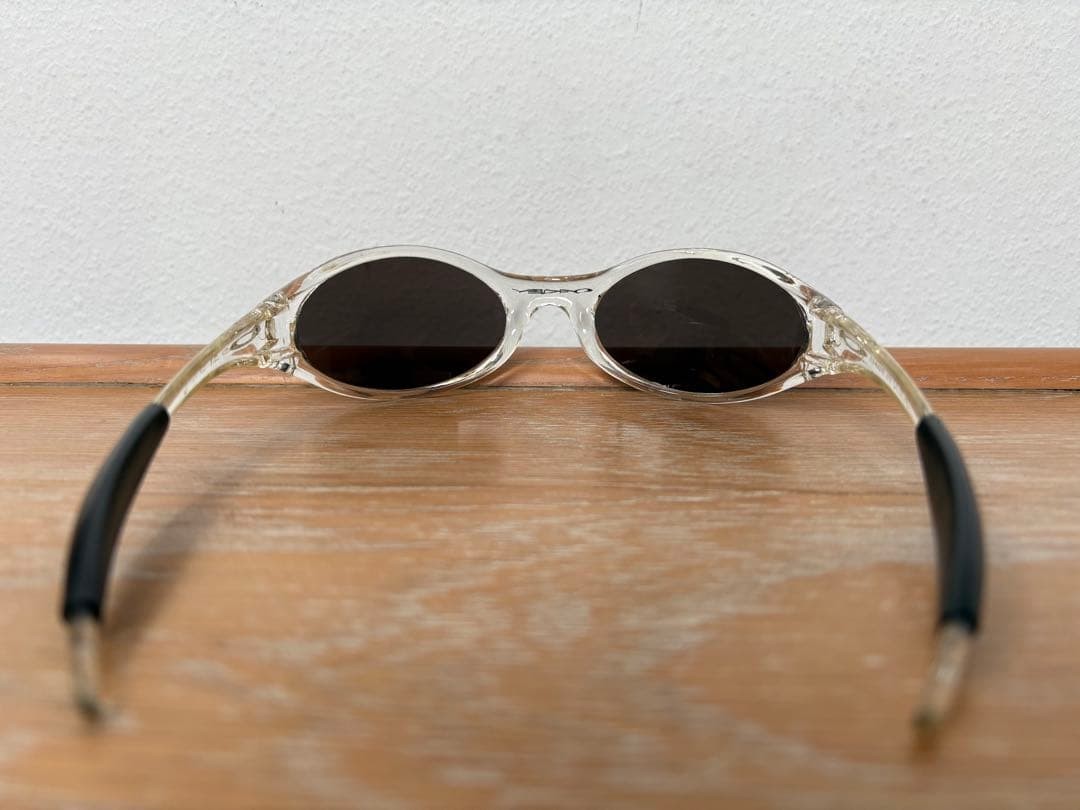 Oakley Eye Jacket Clear Frame Rare 90s Vintage image 5