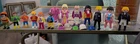 Vintage Playmobil People Figures Lot Of 14 + accessories FLAWS