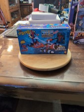 1997 SpiderMan Web Splashers Deluxe Wave Jumper AFA CAS MOC Toybiz Marvel Sealed