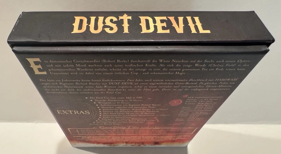 Dust Devil Blu-Ray DVD CD 5 Discs Limited Box Set 1992 Final Cut Richard Stanley - Image 4 of 4