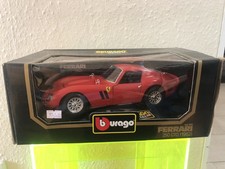 Burago 1962 Ferrari F250 GTO - Red - Diecast - 1:18 Scale Model Car 3011